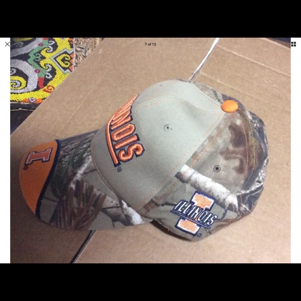 Baseball Cap Realtree Illinois Camo ♥️5 for $25